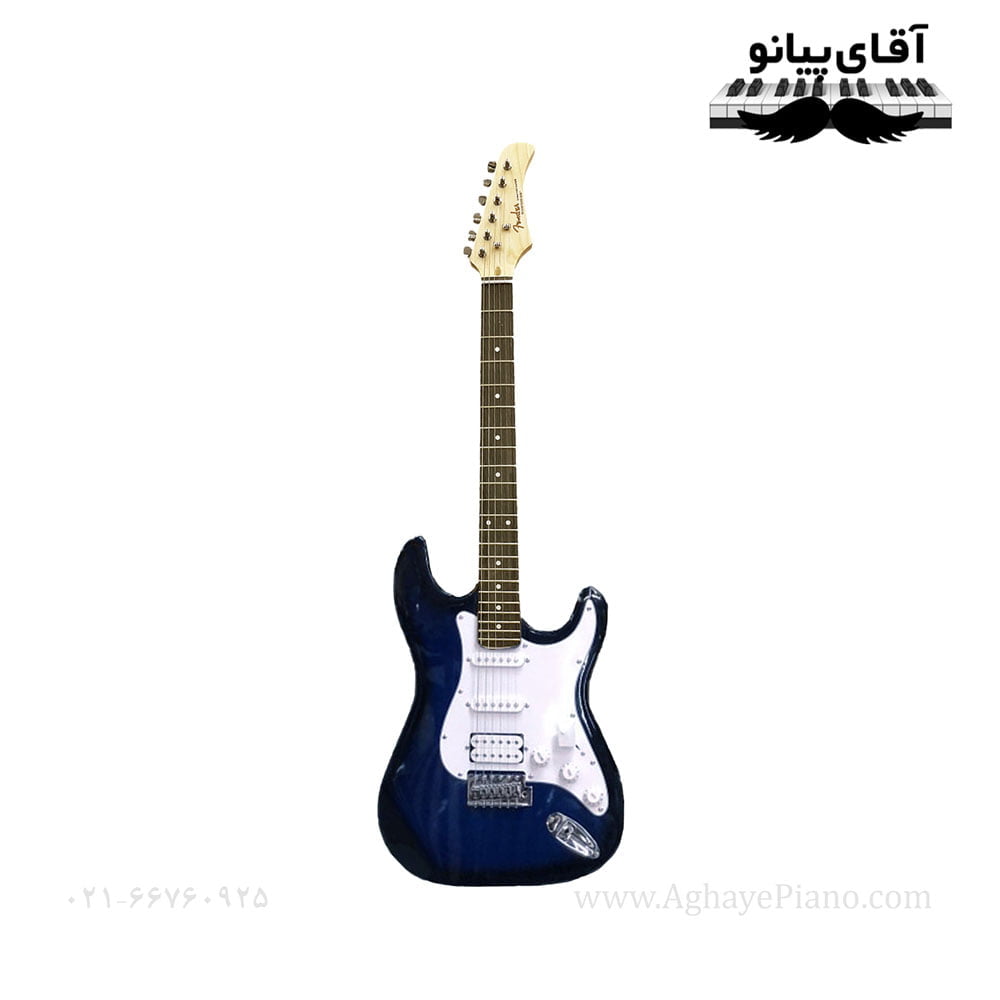 گیتار الکتریک فندر مدل FB Stratocaster رنگ آبی