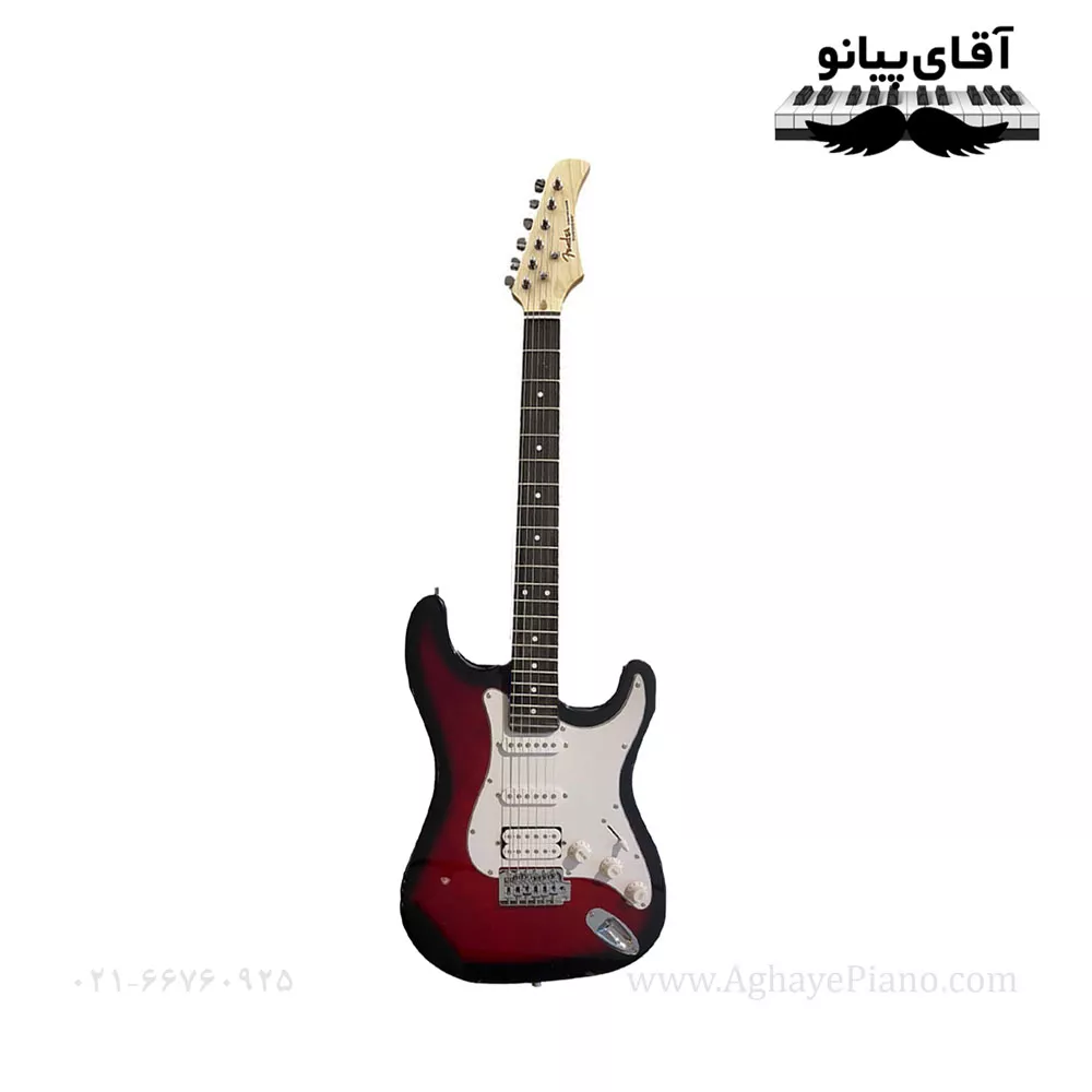 گیتار الکتریک فندر مدل FB Stratocaster رنگ قرمز