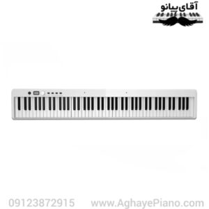 پیانو تاشو BX20 سفید